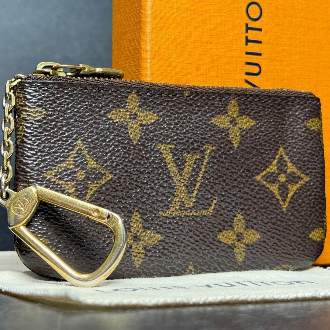 ルイヴィトン モノグラム ポシェットクレ カードケース ケース