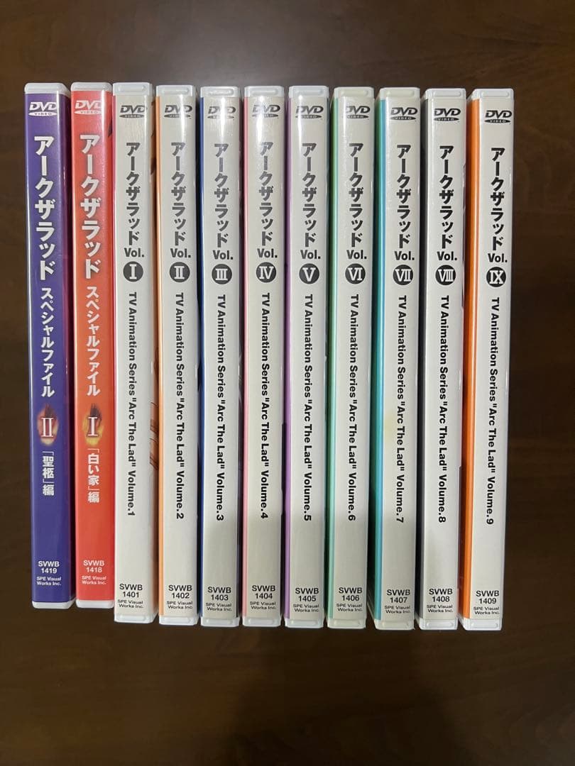 アークザラッド DVD 全11巻セット アークザラッド2マジで最高のゲーム・・・