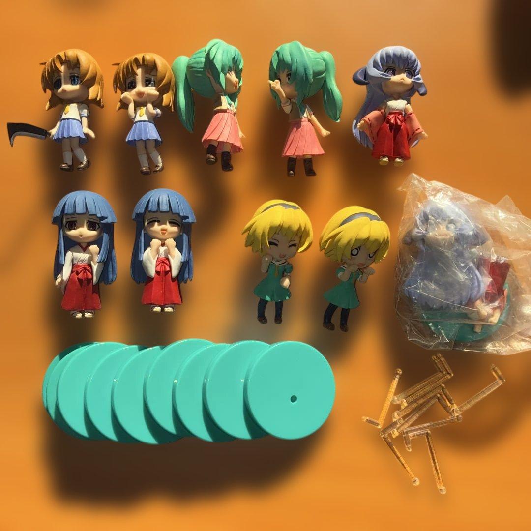 ひぐらしのなく頃に　キャラクター フィギュアセット 10体