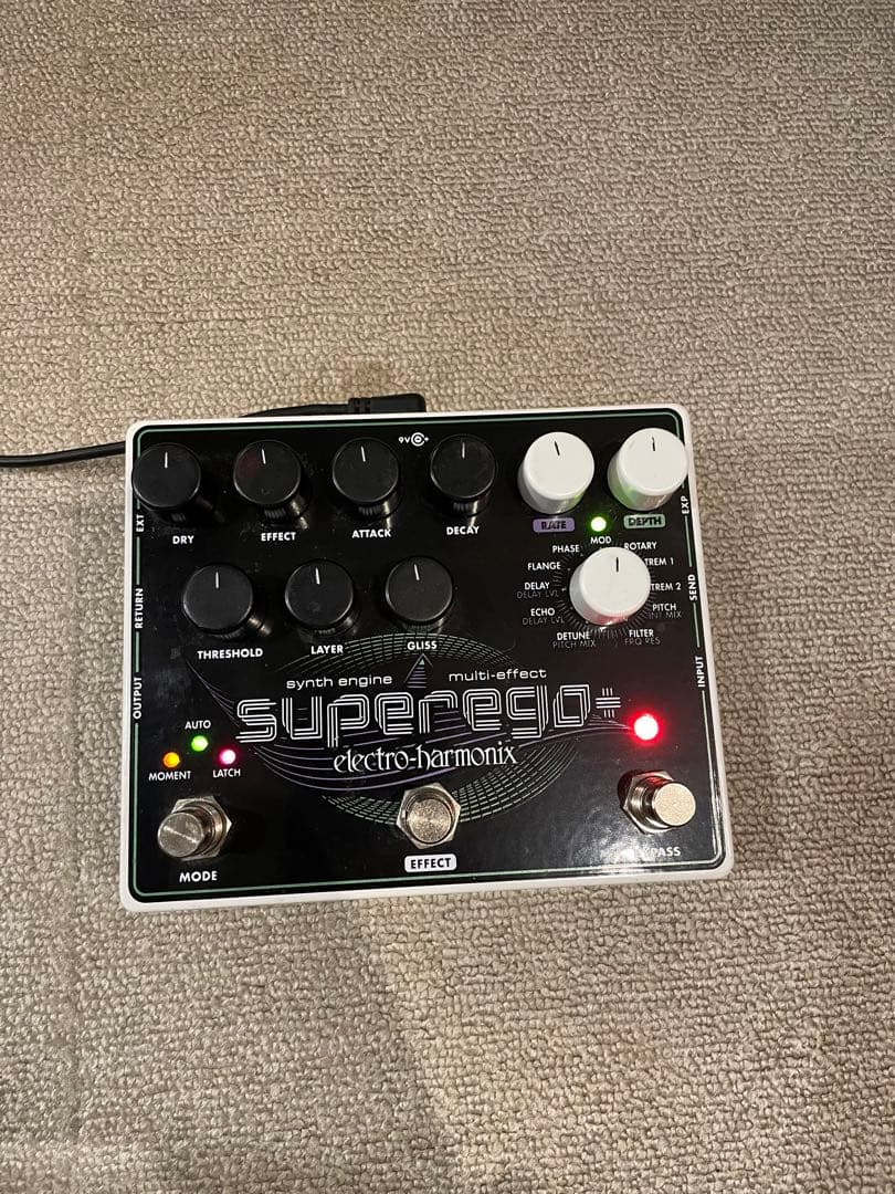 ギター Electro-Harmonix SuperEgo+ Amazon.com: Electro-Harmonix Superego+ Synth Engine/Multi-Effects