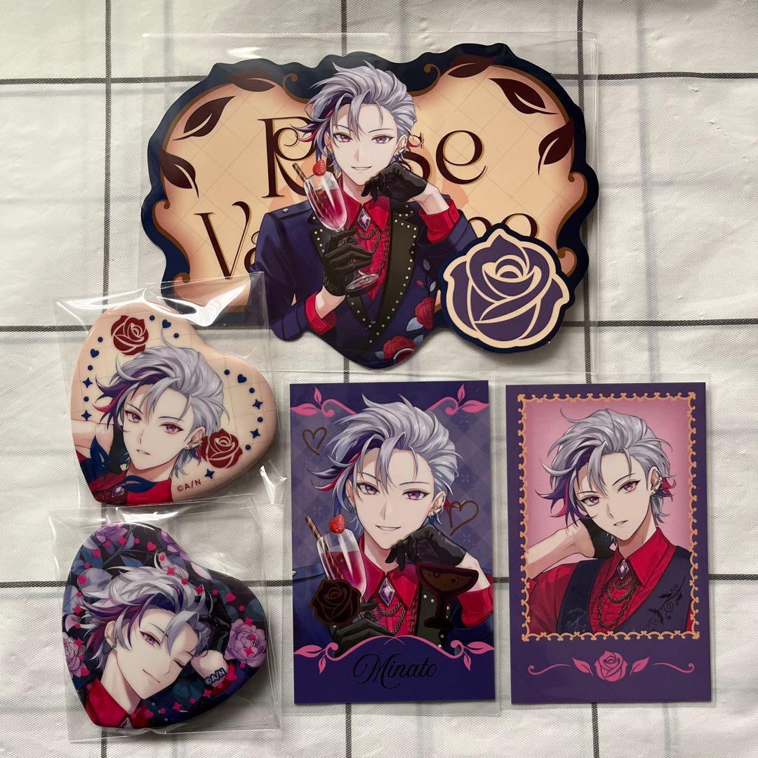 にじさんじ Rose Valentine 不破湊 缶バッジ チェキ 特典 - メルカリ