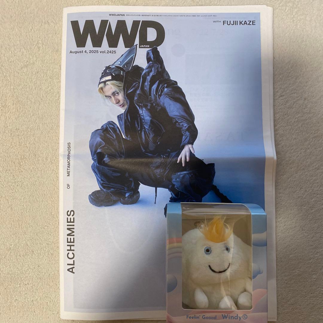 藤井風 ぬいぐるみ ウィンディ windy ちゃん WWD セット - メルカリ