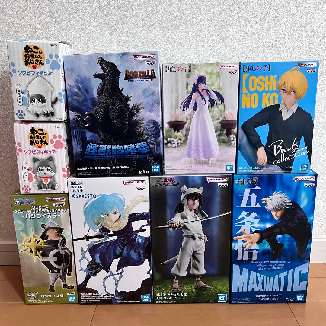 新品　アニメ　フィギュア　まとめ売り　匿名発送　ワンピース　呪術廻戦