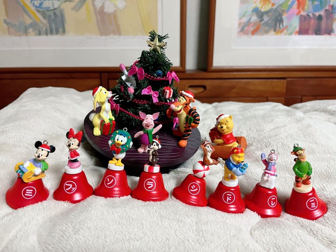 レア！プーさん★クリスマスツリー★ベルセット