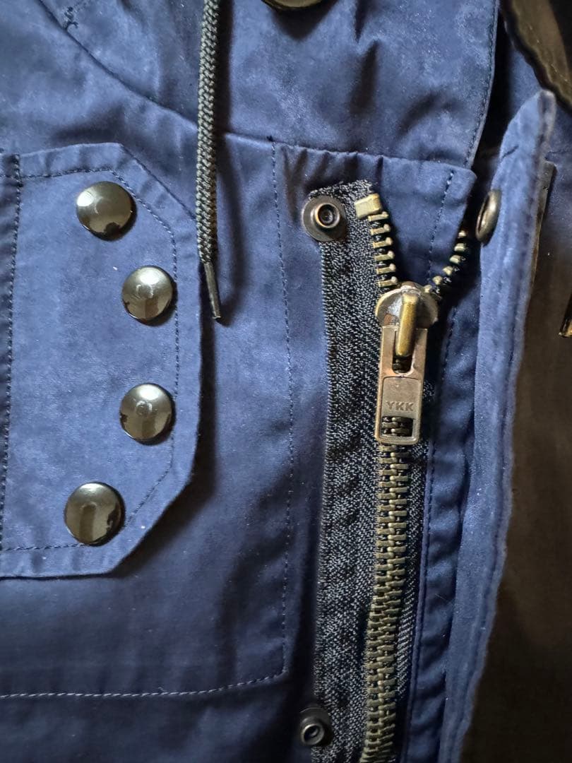 DAN ダン Royal Navy Parka ロイヤルネイビーパーカー L - メルカリ