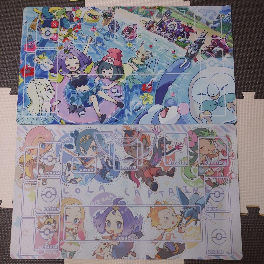 新品未使用】ポケカ サプライ プレイマット 女の子 可愛いシリーズ