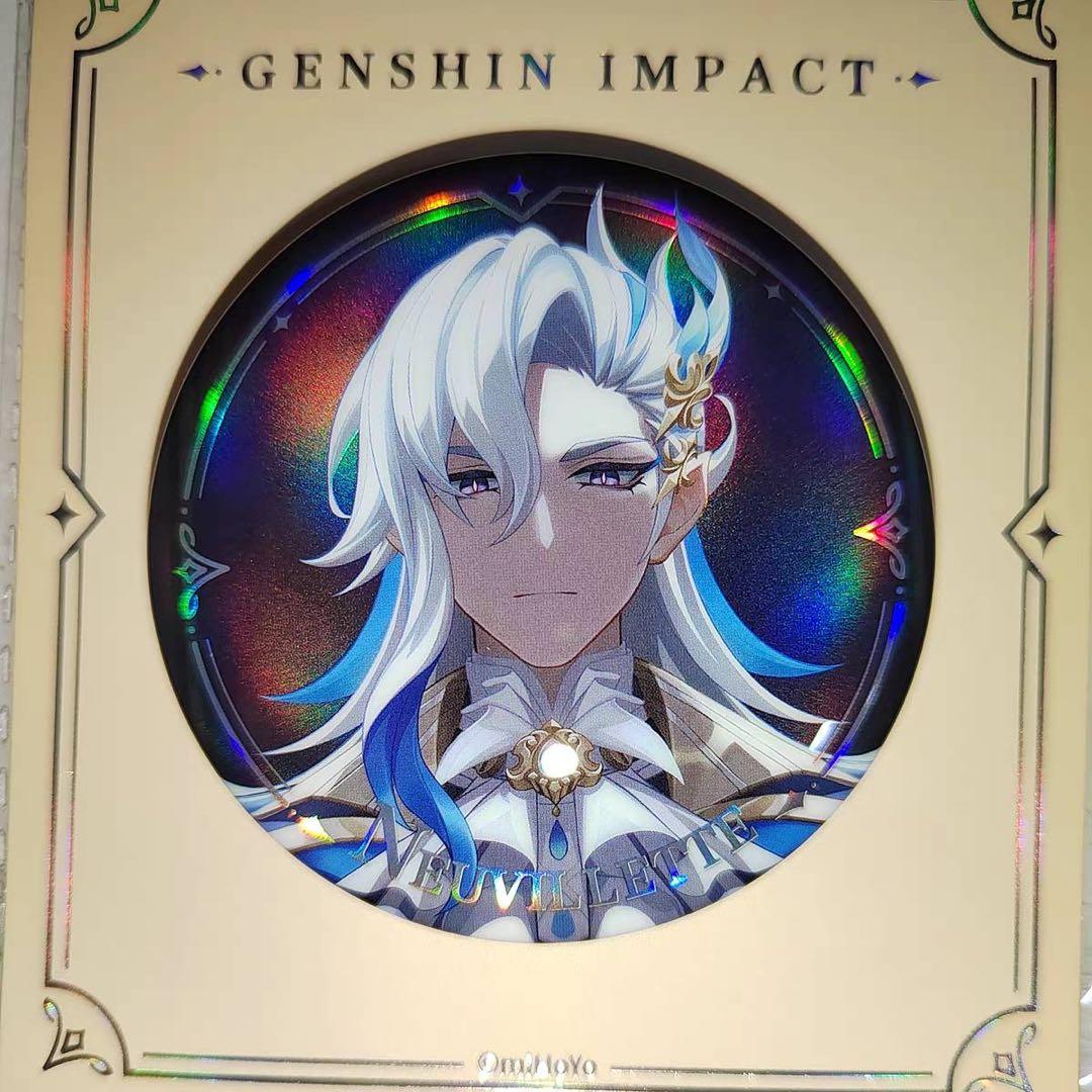 公式正規品 原神 ヌヴィレット 缶バッジ キャラPV バッチ - メルカリ