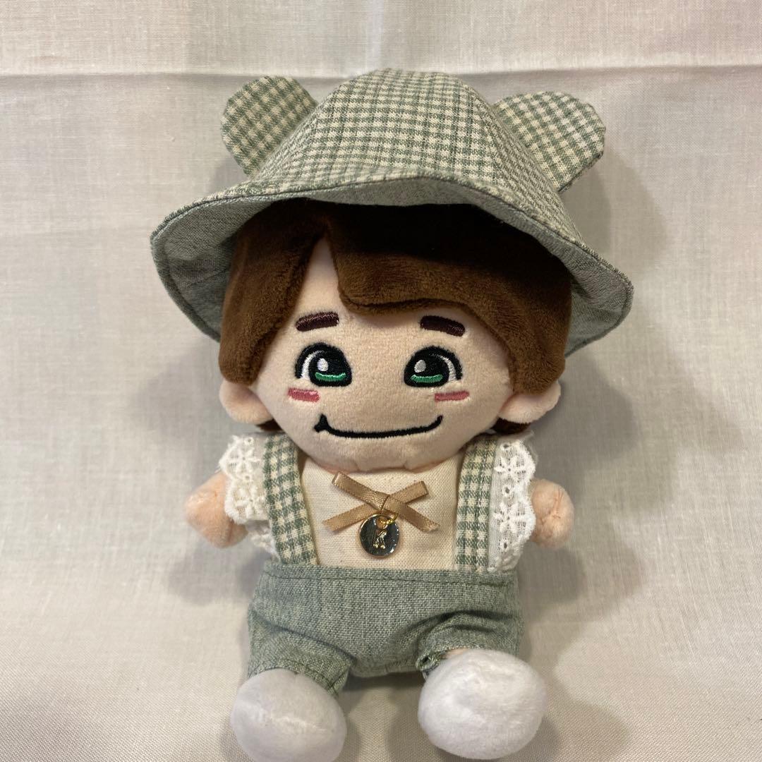 関西ちびぬい はぴぬい ぬい服 くまみみつきメンカラコーデセット