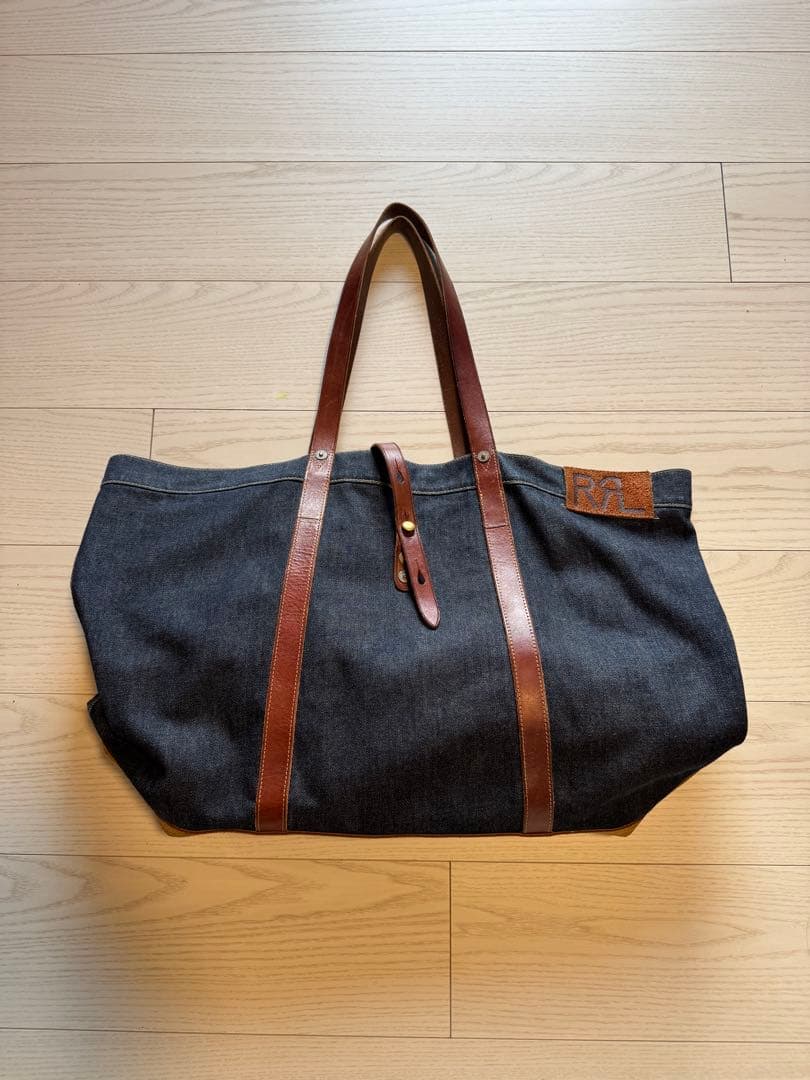 DOUBLE RL デニムトートバッグ