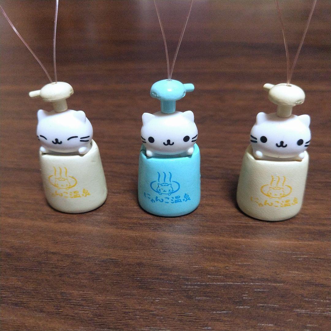 にゃんにゃんにゃんこ ストラップ サンエックス にゃんこ温泉 にゃんこ