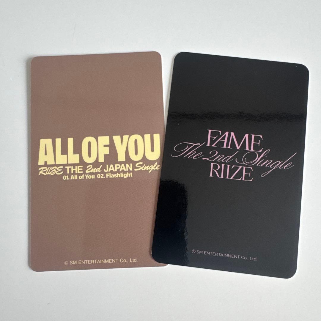 riize makestar ヨントン 東京ドーム トレカ ソヒ - メルカリ