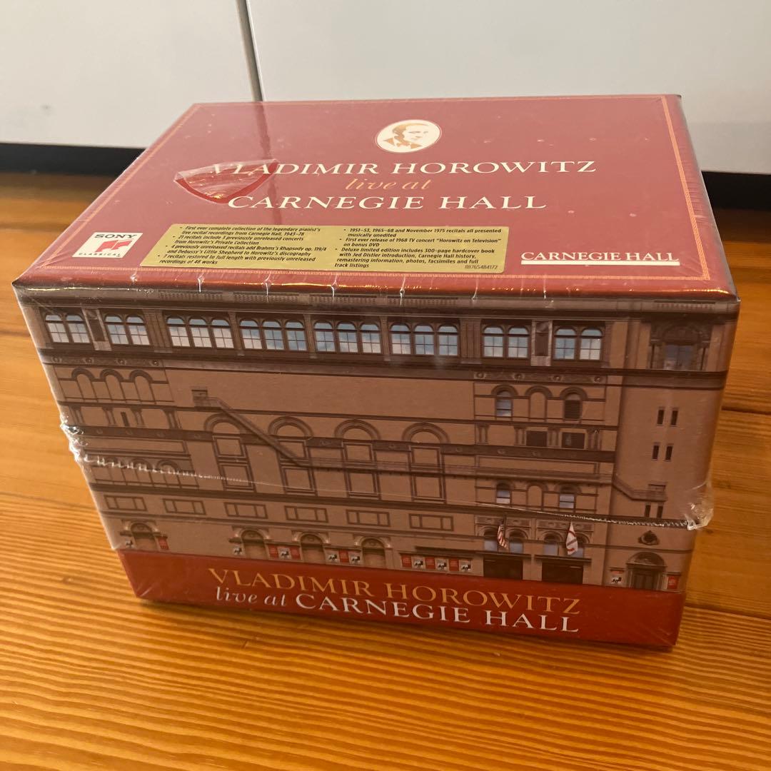 【新品未開封】ホロヴィッツ ライヴ・アット・カーネギーホール(41CD＋DVD) Amazon.co.jp: Vladimir Horowitz live at Carnegie Hall: ミュージック
