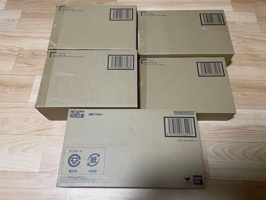 メタルロボット魂　ガンダムSEED freedom 5点セット 新品未開封