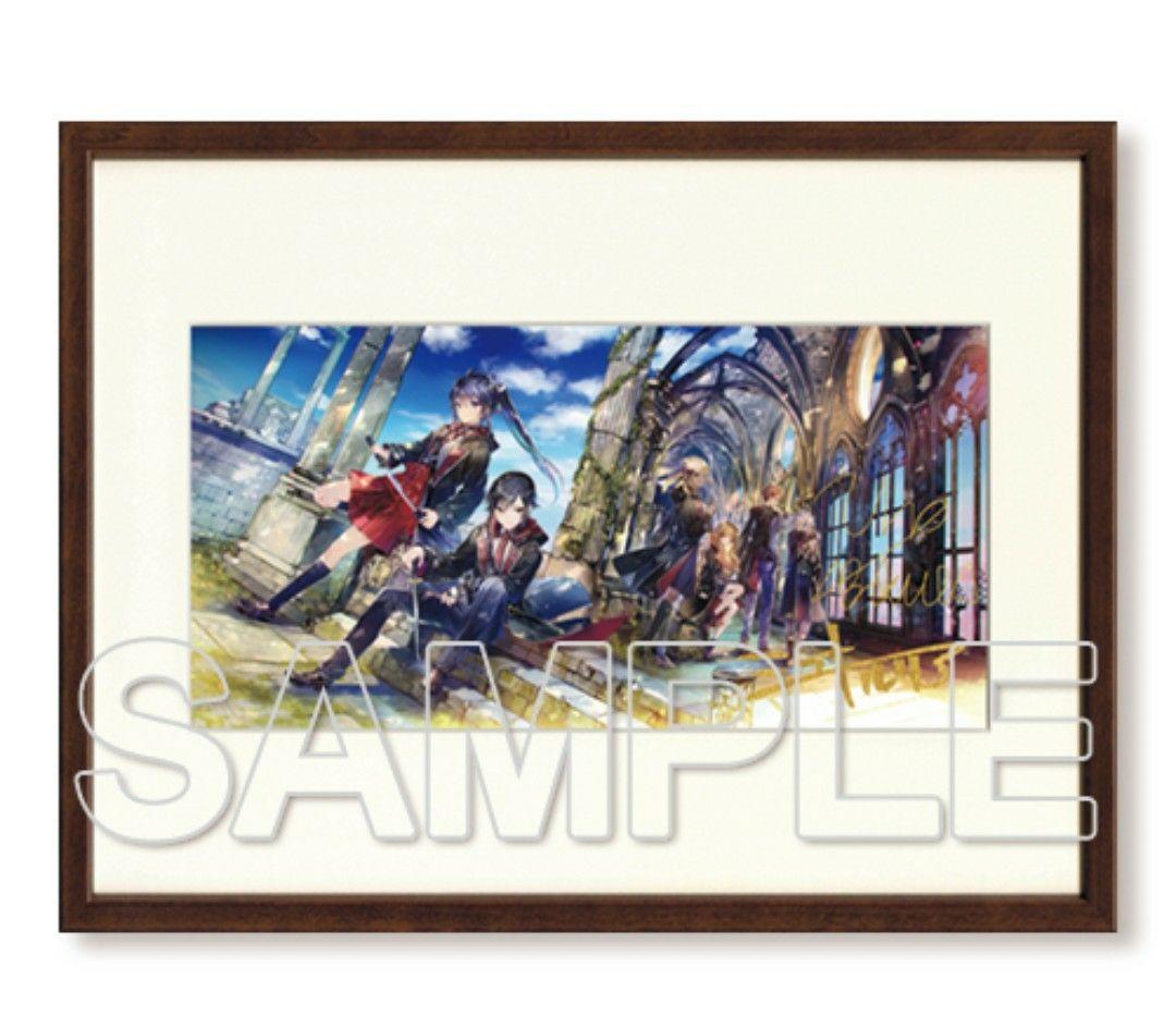 七つの魔剣が支配する 複製原画 箔押しサイン EXPO2020 イラスト