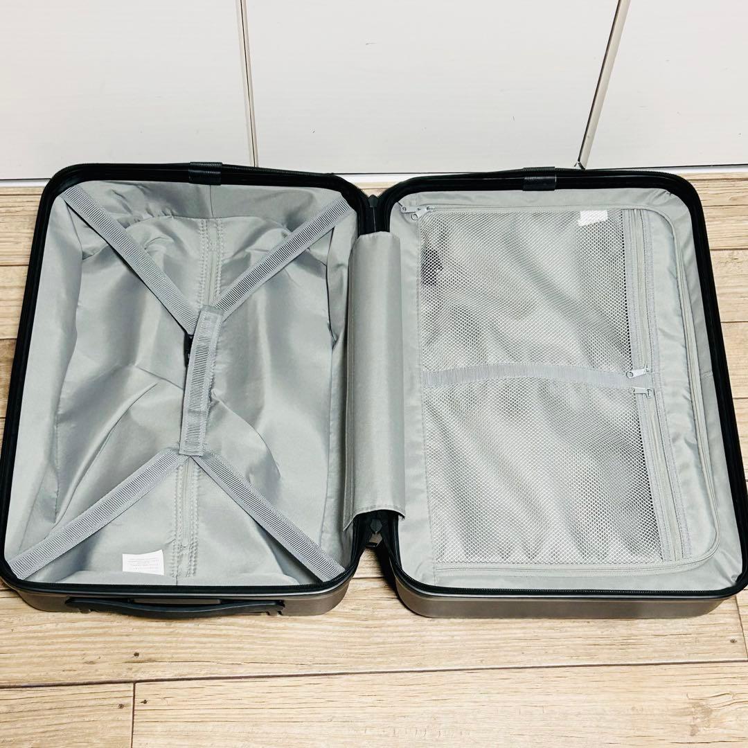 廃盤】無印良品 バーの高さを自由に調節できるストッパー付き キャリー 33L