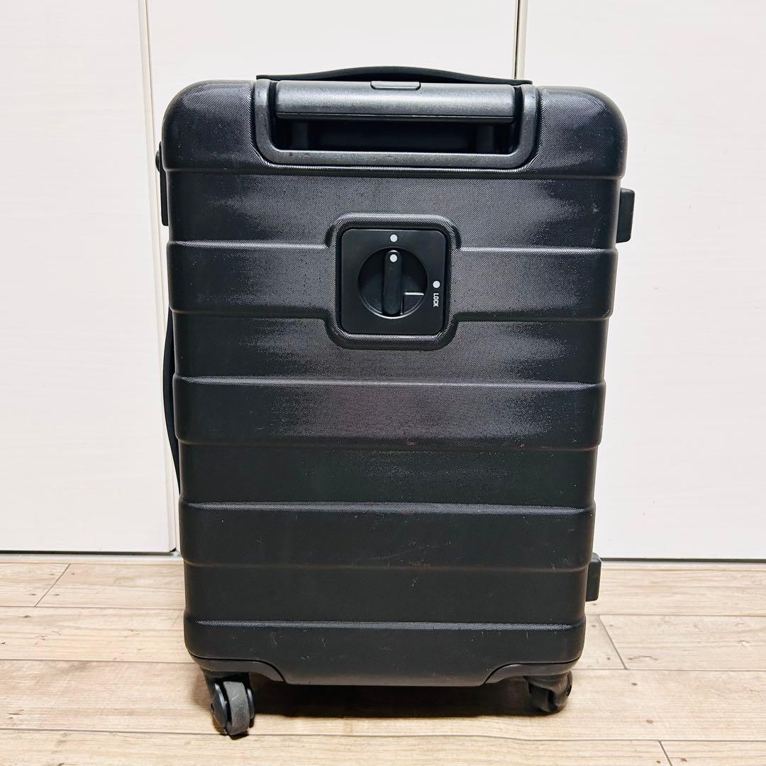 廃盤】無印良品 バーの高さを自由に調節できるストッパー付き キャリー 33L