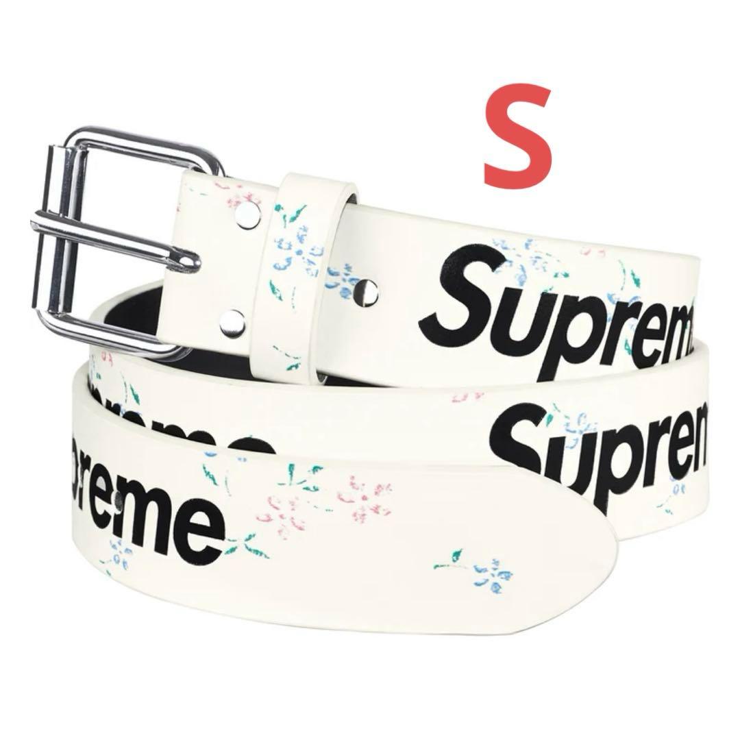 Supreme Repeat Leather Belt 