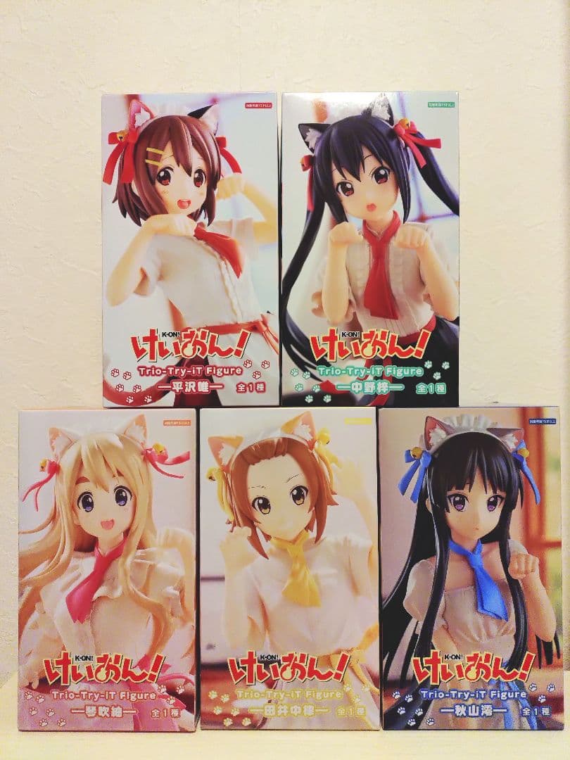 けいおん！ フィギュア 5体コンプリートセット