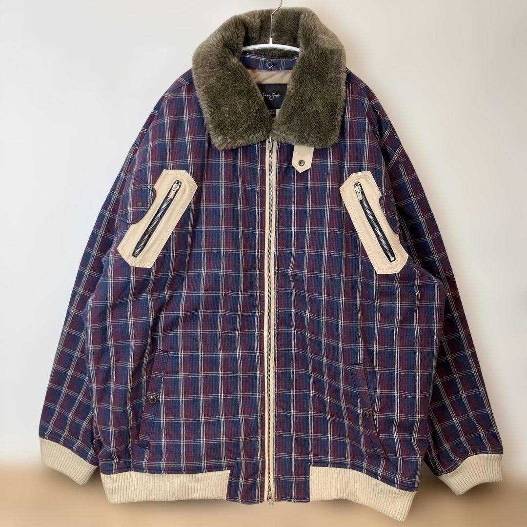 Sean John チェック柄ジャケット 4XB