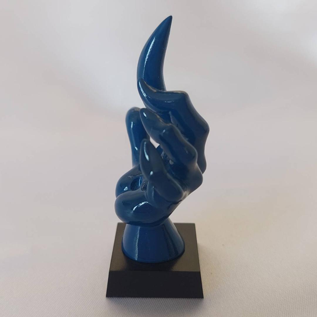 岡本太郎 アートピース集 2 祝祭の復活 手 青 若い夢 2点 セット 海洋