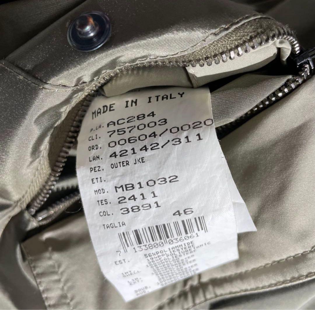 希少Archive】 GIORGIO ARMANI ショート丈テックブルゾン - メルカリ