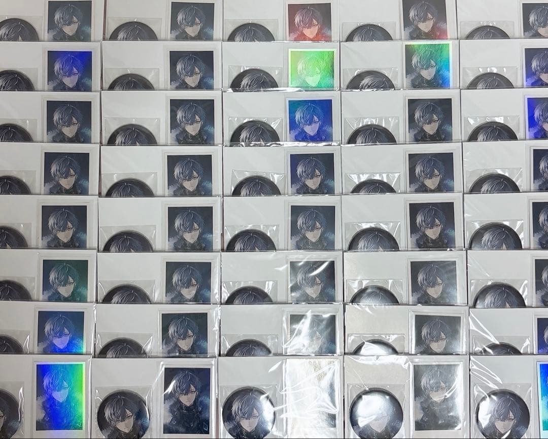 にじさんじ 小柳ロウ 誕生日グッズ2024 誕生日 缶バッジ&チェキ