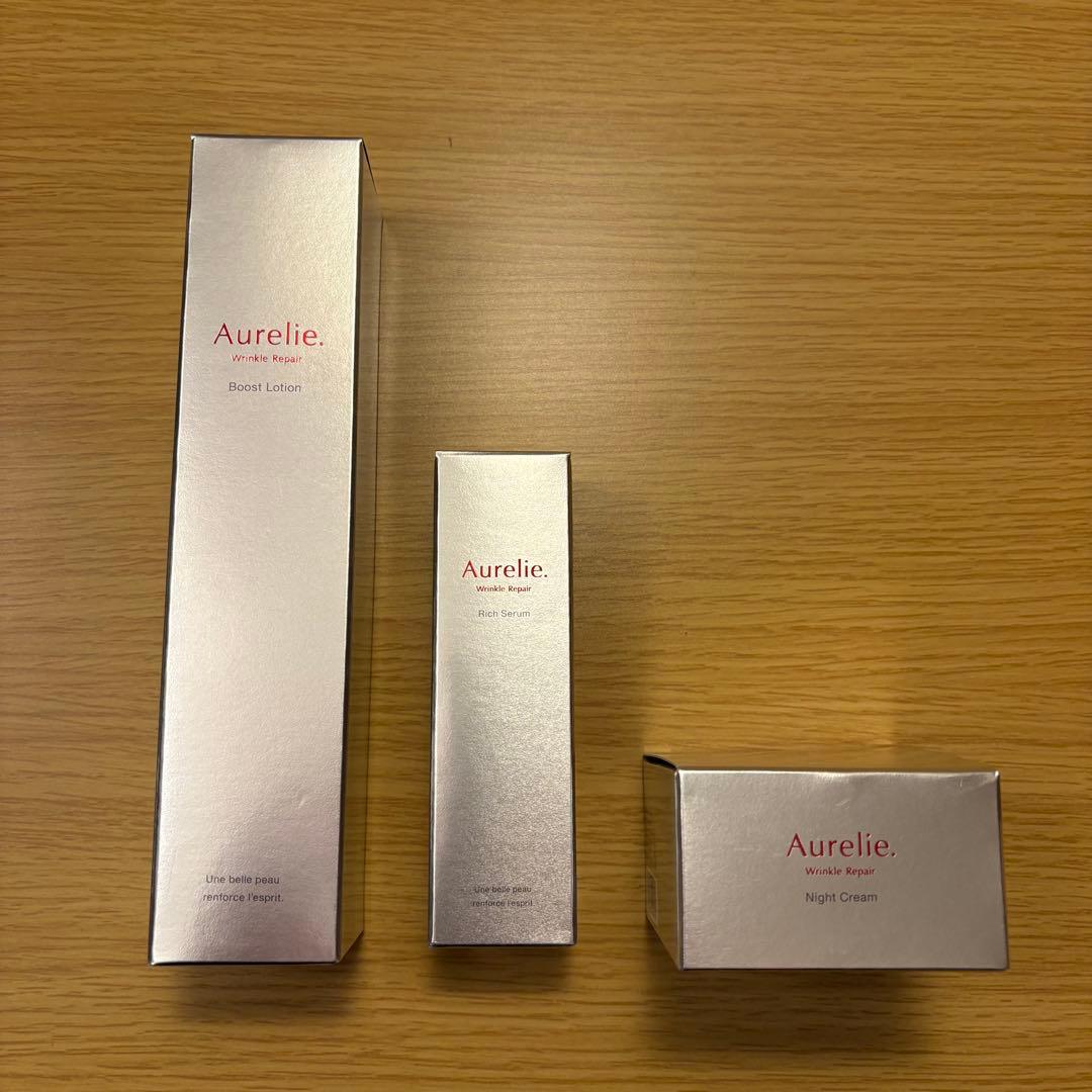 【新品】Aurelie オレリー ローション/セラム/クリーム 3点セット