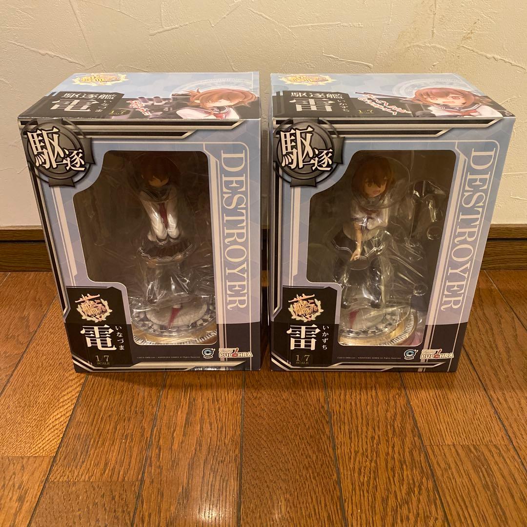 プルクラ PULCHRA 艦隊これくしょん 艦これ 雷 電1/7 フィギュア プルクラ鎮守府より、『艦これ』駆逐艦「雷」と「電」が姉妹そろって