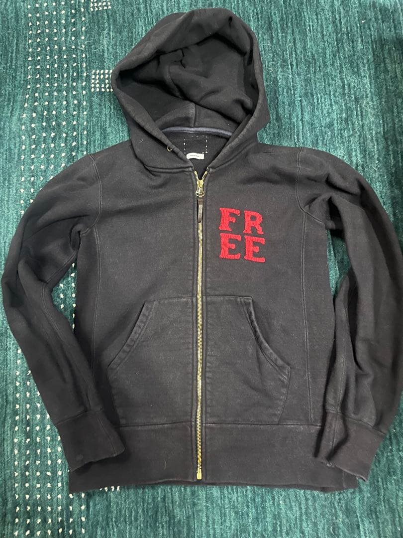 VISVIM パーカーVINTAGE APPLIQUE ZIP HOODY 1