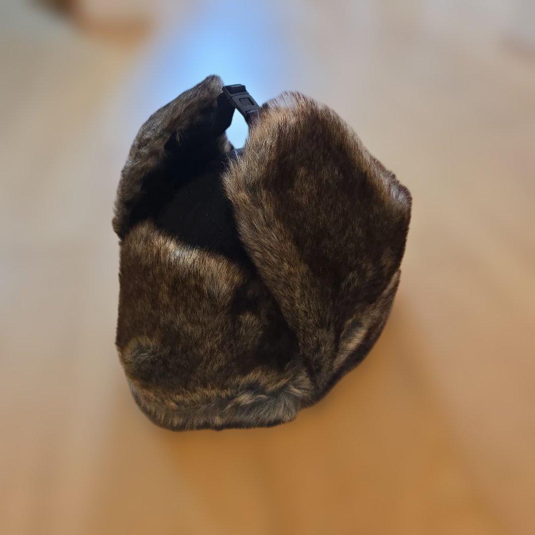 NANGA × CLEF」キルティング パイロットキャップ ブラック ナンガ