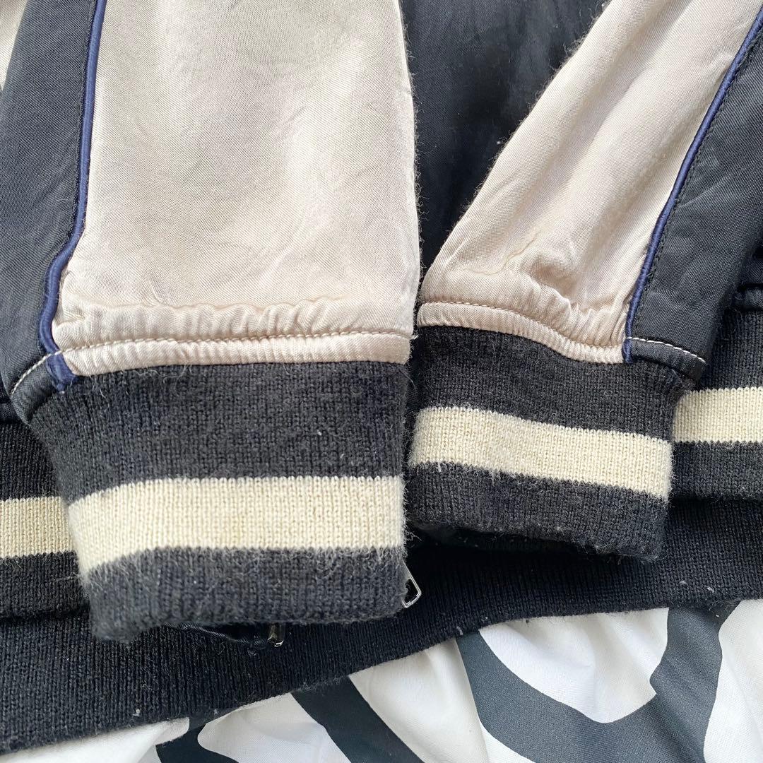 HOUSTON 鮫刺繍 スカジャン ヒューストン サメ スーベニア レーヨン