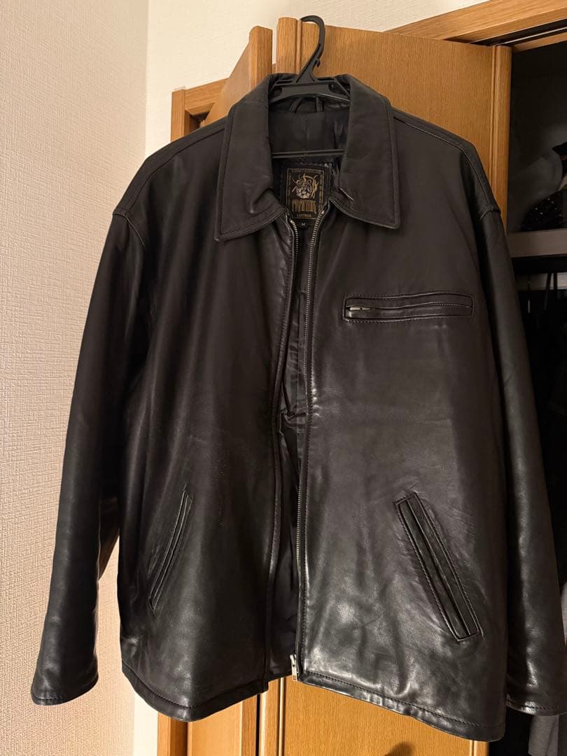 vintage 古着　レザージャケット　渋谷アンドコー購入　定価7万円