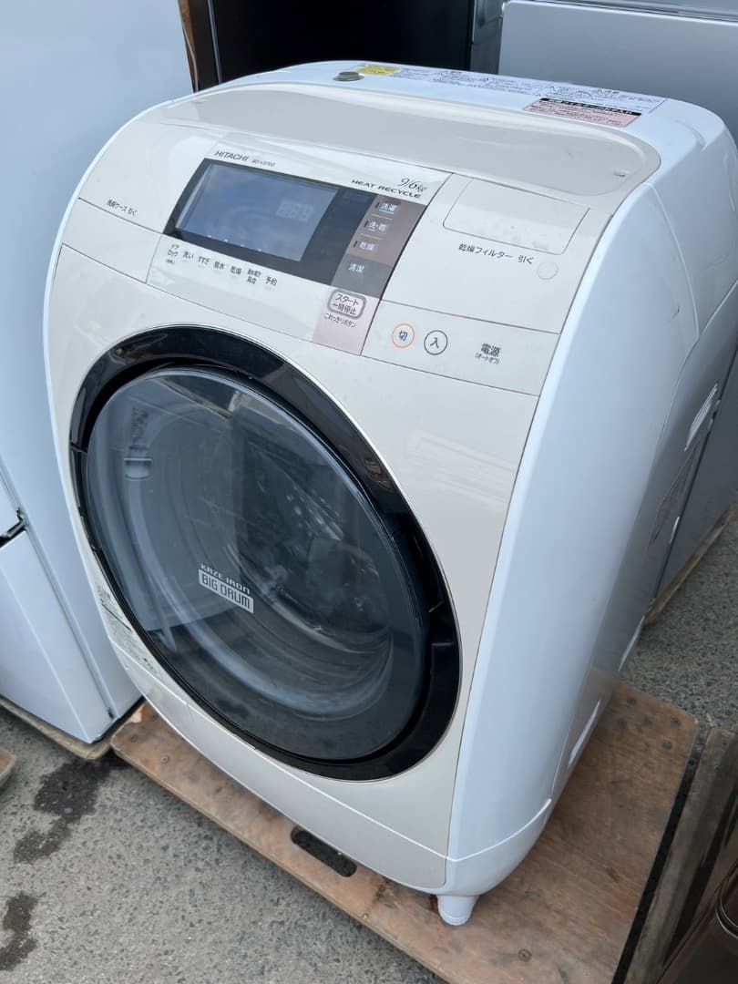 2014年式 9kg 6kg 日立ドラム洗濯乾燥機 BD-V3700L - メルカリ