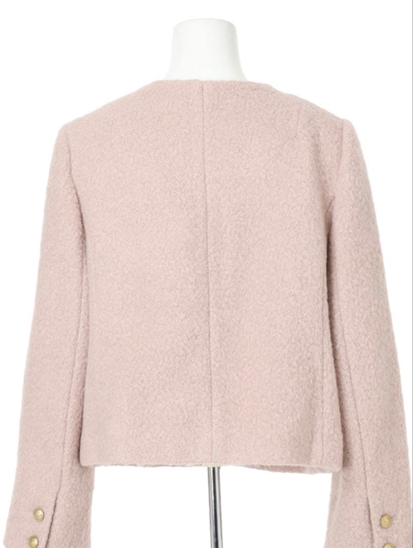 新品未使用　JUSGLITTY 《店舗限定》シャギーブークレジャコット