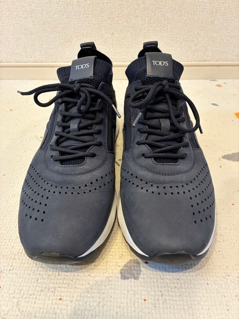 美品！Tod's トッズ スニーカー ネイビー 紺 スウェード ローファースニーカー（ネイビー）｜TOD'S(トッズ)｜Ron Herman