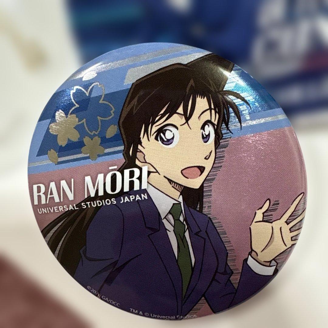 USJ限定 名探偵コナン 毛利蘭 缶バッジ - メルカリ