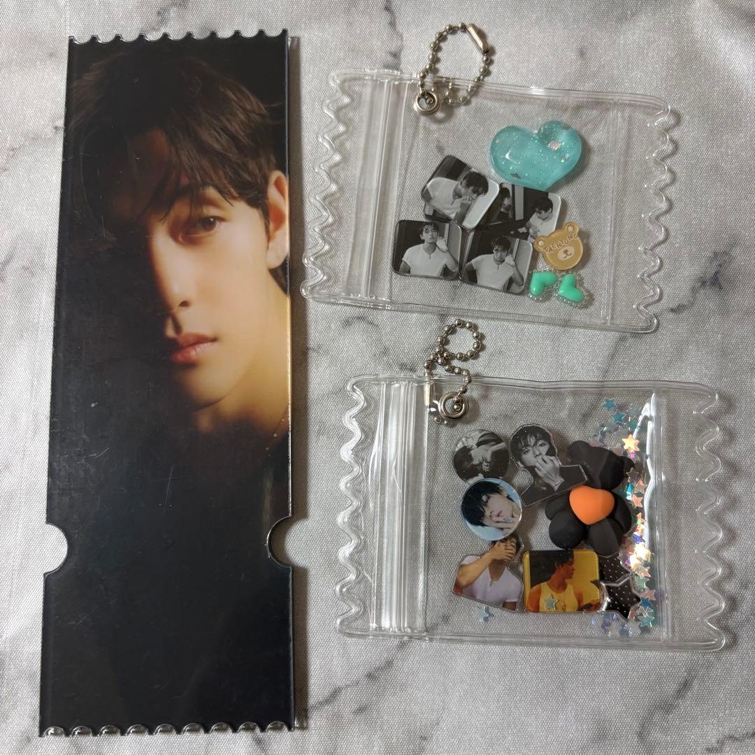BTS テテ キャンディバッグキーホルダー アクリルフォトチケットセット