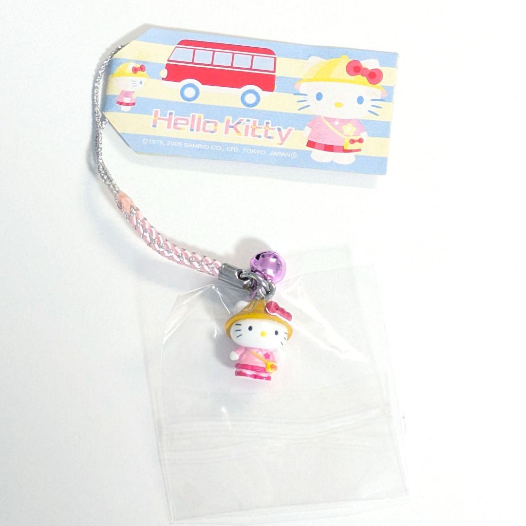 ご当地キティ ハローキティ 幼稚園 根付 2005年 ストラップ 平成レトロ