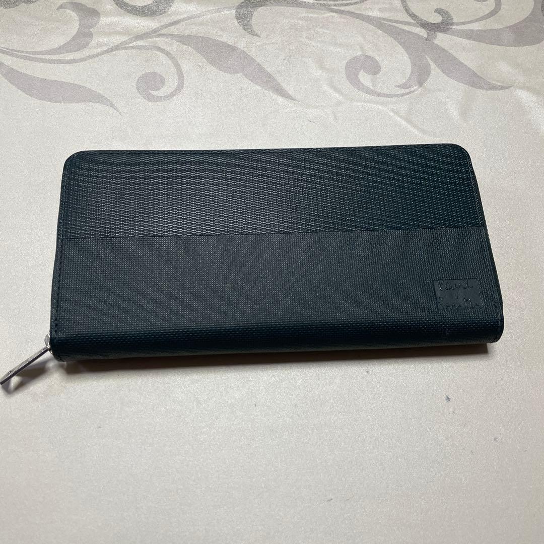 ☆ポールスミス☆マーケトリーミックス　ラウンドファスナー　長財布　グリーン