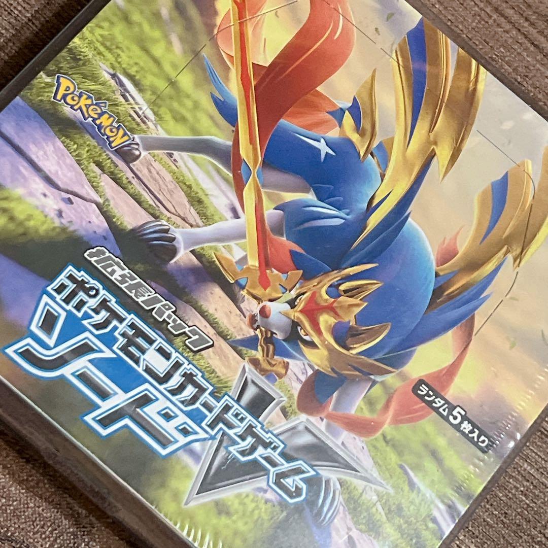 ポケモンカードゲーム ソード V BOX 新品未開封 シュリンク付き 未開封 シュリンクあり ポケモンカードゲーム MEGA 拡張パック