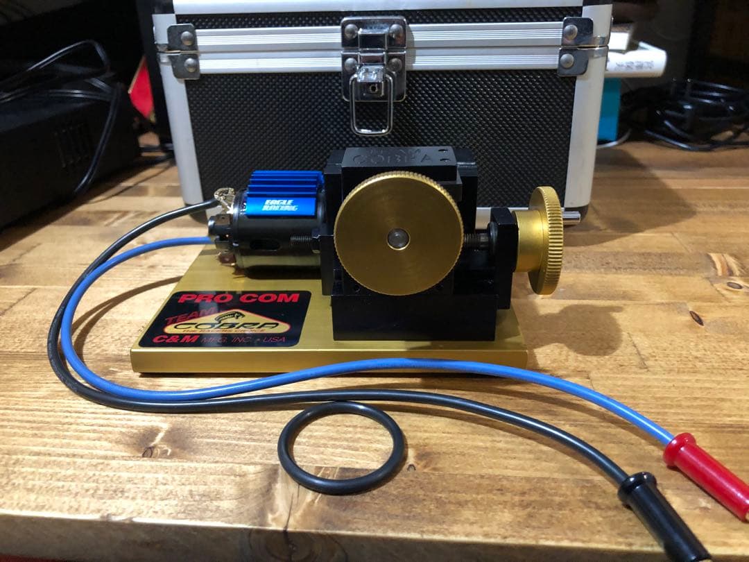 【貴重美品】コミュテーターteam COBRAモーター用ローター研磨機　ケース付 2026年最新】コミュ 研磨機の人気アイテム - メルカリ