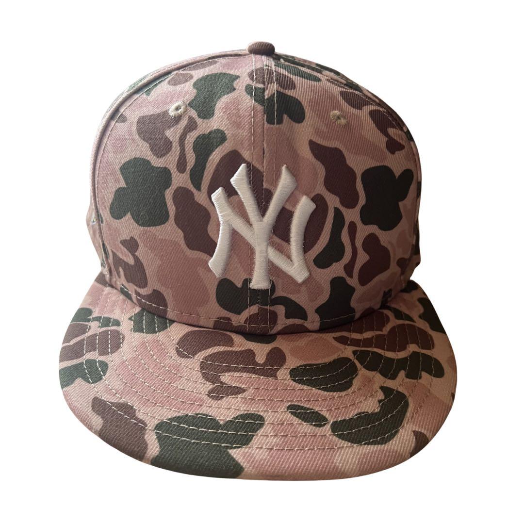 NEW ERA 59FIFTY ヤンキース 7 5/8 迷彩 - メルカリ