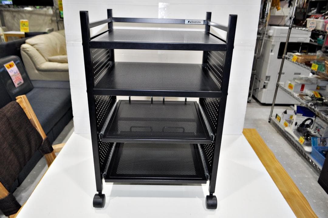 【中古品】Bauhütte （バウヒュッテ）ゲーム機収納ラック 4段 ブラック Amazon｜Bauhutte (バウヒュッテ) ゲーム機 収納 ラック キャビネット