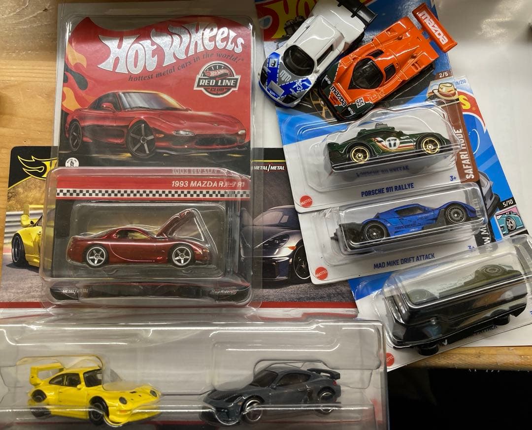 RLC rx-7 ホットウィール　ルース　新品　セット　日本未発売品！