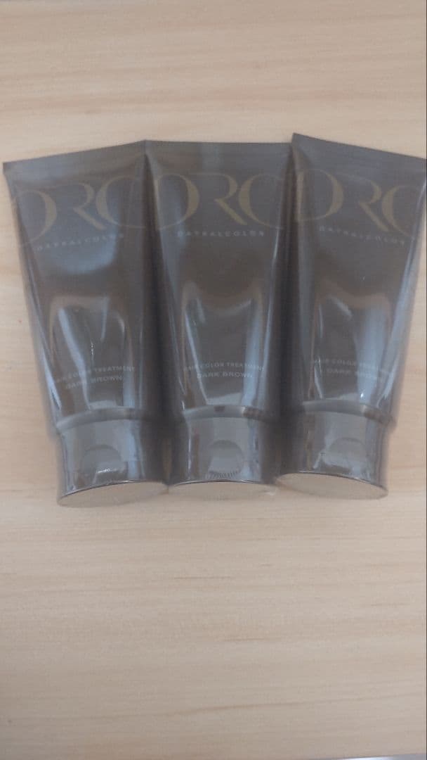 【新品】ヘアーカラートリートメント ダークブラウン3本