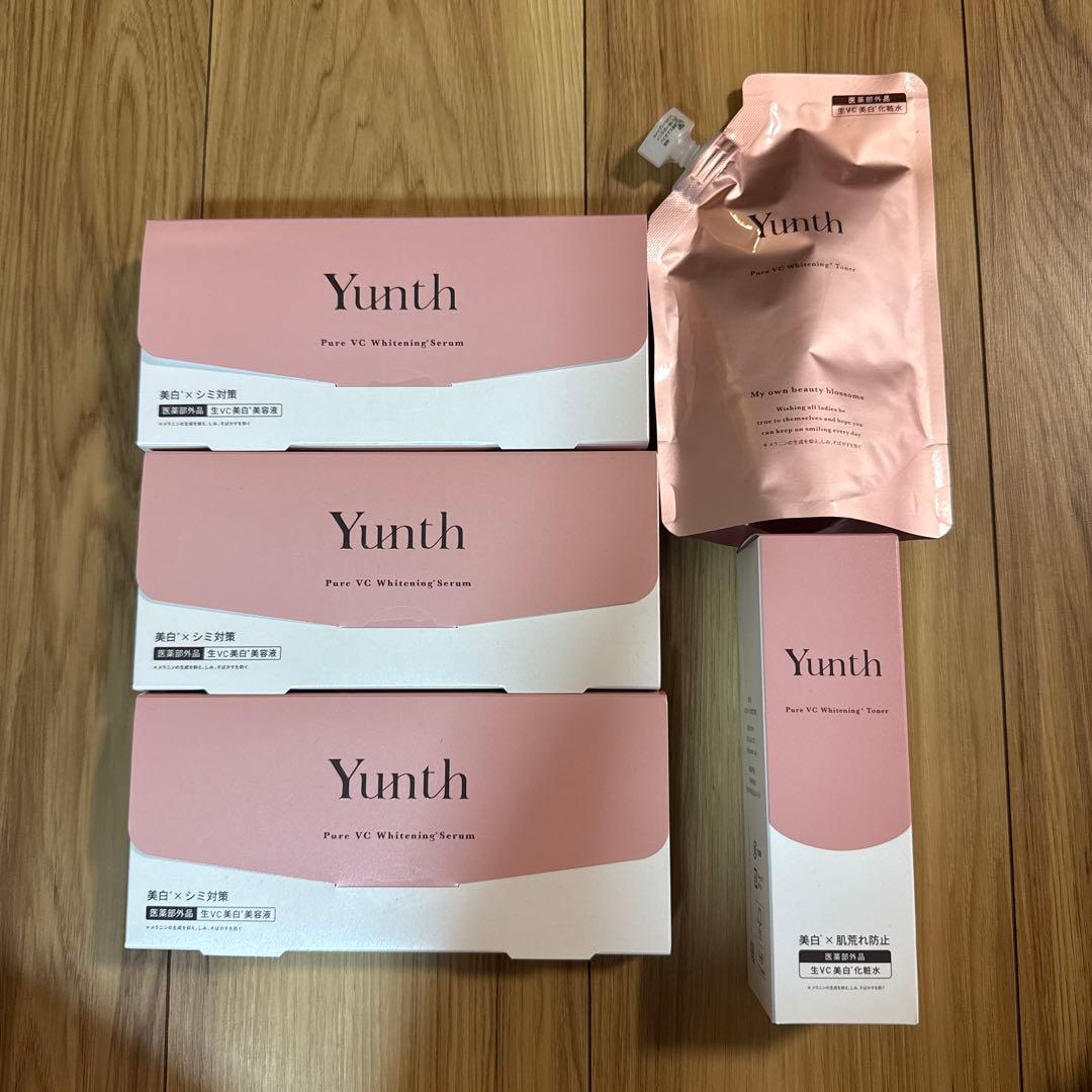 Yunth 美容液・化粧水トナーセット 5アイテム