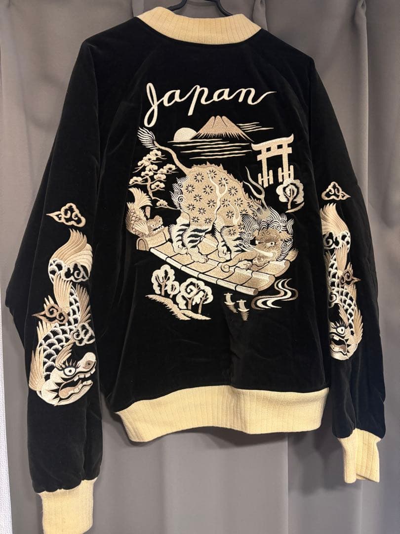 フェローズ PHERROW'S スカジャン 別珍 リバーシブル