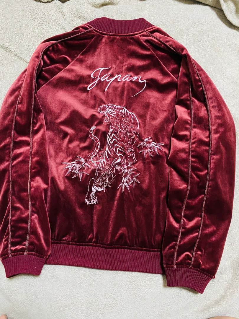 Unrelaxing 未使用近い 美品 別珍 虎 日本 スカジャン unisex