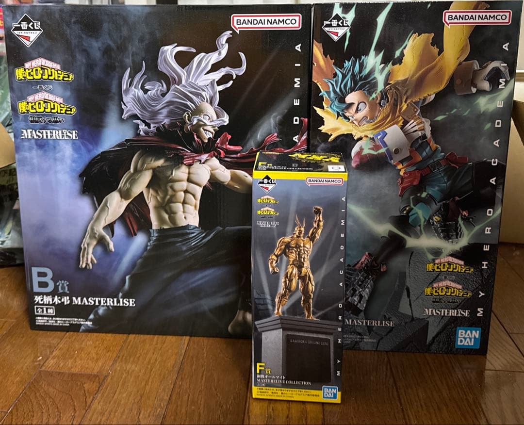 [新品] 僕のヒーローアカデミア　一番くじ　相反する思い　A賞、B賞、F賞セット