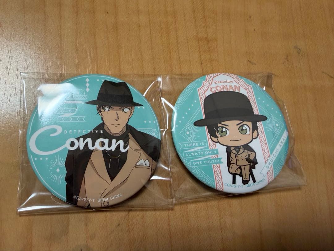 名探偵コナン コナン 赤井秀一 缶バッジ 缶バッチ くじ まとめ売り